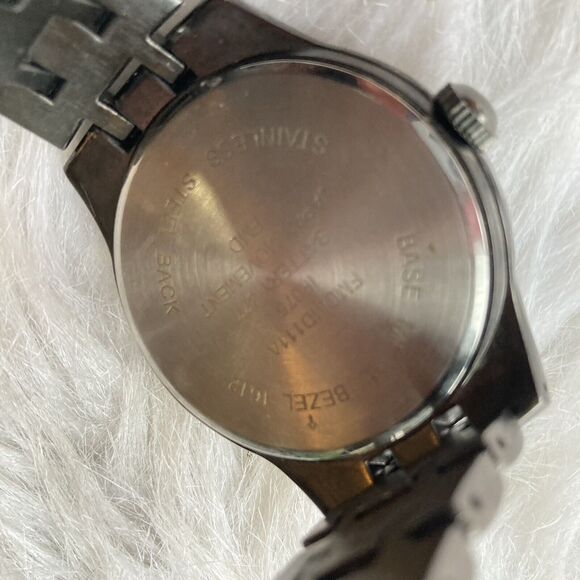 Relic By Fossil Watch Mens Black Stainless Steel Analog Dial Quartz FMDMD111A - Picture 6 of 7